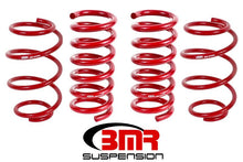 Load image into Gallery viewer, BMR Suspension - Lowering Springs - BMR 15-17 S550 Mustang Performance Version Lowering Springs (Set Of 4) - Red - Anything Coyote
