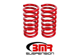 BMR Suspension - Lowering Springs - BMR 15-17 S550 Mustang Rear Drag Version Lowering Springs - Red - Anything Coyote