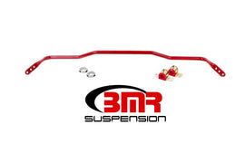 BMR Suspension - Sway Bars - BMR 15-17 S550 Mustang Rear Hollow 25mm 3-Hole Adj. Sway Bar Kit - Red - Anything Coyote