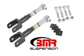 BMR Suspension - Suspension Arms & Components - BMR 15-17 S550 Mustang Rear On-Car Adj. Rod Ends Toe Rods - Black Hammertone - Anything Coyote