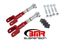 Load image into Gallery viewer, BMR Suspension - Suspension Arms &amp; Components - BMR 15-17 S550 Mustang Rear On-Car Adj. Rod Ends Toe Rods - Red - Anything Coyote