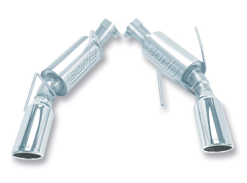 Borla - Axle Back - Borla 05-09 Mustang GT 4.6L V8 SS Aggressive Exhaust (rear section only) - Anything Coyote