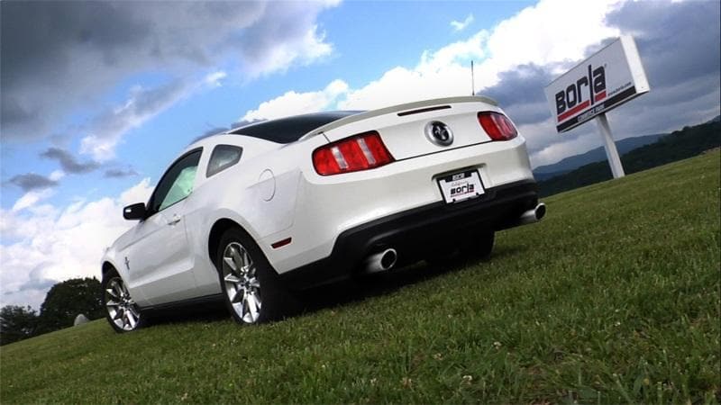 Borla - Catback - Borla 11-12 Ford Mustang 3.7L AT/MT RWD 2dr ATAK SS Catback Exhaust - Anything Coyote