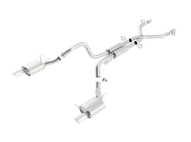 Borla - Catback - Borla 11-12 Ford Mustang GT/Shelby GT500 5.0L/5.45L 8cyl SS Catback Exhaust + inXin Pipe - Anything Coyote