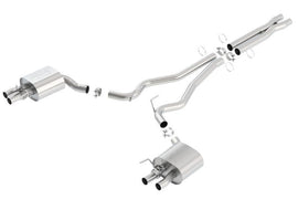Borla - Catback - Borla 15-16 Ford Mustang Shelby GT350 5.2L ATAK Cat Back Exhaust (Uses Factory Valence) - Anything Coyote