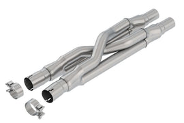 Borla - X Pipes - Borla 15-18 Ford Mustang GT 5.0L AT/MT RWD 2.5in Resonator Delete X-Pipe - Anything Coyote