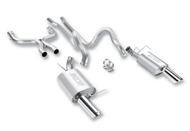 Borla - Catback - Borla 2011-2012 Mustang GT 5.0L 8cyl 6spd RWD Agressive ATAK Catback Exhaust - Anything Coyote