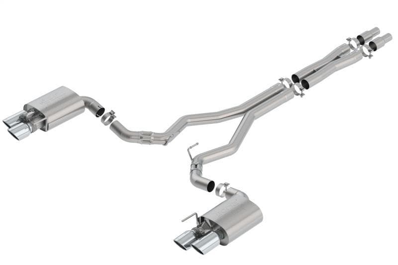 Borla - Catback - Borla 2018 Ford Mustang GT 5.0L AT/MT 3in ATAK Catback Exhaust w/ Valves - Anything Coyote