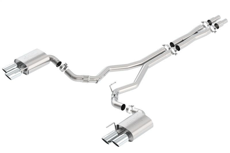 Borla - Catback - Borla 2018 Ford Mustang GT 5.0L AT/MT (w/o Valves) ATAK 3in Cat-Back Exhaust w/Polished Tips - Anything Coyote