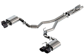 Borla - Catback - Borla 2020 Ford GT500 5.2L AT 3in ATAK CatBack Exhaust w/ Carbon Fiber Tips - Anything Coyote
