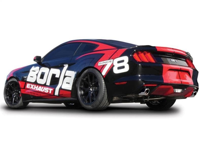 Borla - Catback - Borla Atak S Cat-Back 15-17 Ford Mustang GT 5.0L V8 MT/AT 2.5in pipe 4in tip - Anything Coyote
