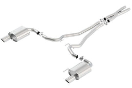 Borla - Catback - Borla S-Type Cat-Back 15-17 Ford Mustang GT 5.0L V8 MT/AT 2.5in pipe 4in tip - Anything Coyote
