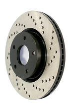 Load image into Gallery viewer, Stoptech - Brake Rotors - Drilled - StopTech Premium High Carbon 13-14 Ford Mustang/Shelby GT500 Right Front Disc Drilled Brake Rotor - Anything Coyote