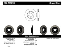 Load image into Gallery viewer, Stoptech - Brake Rotors - Drilled - StopTech 05-10 Ford Mustang V6/4.0L / GT V8/4.6L Cross Drilled Right Rear Rotor - Anything Coyote
