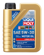 Load image into Gallery viewer, LIQUI MOLY - Motor Oils - LIQUI MOLY 1L Longlife III Motor Oil 5W-30 - Anything Coyote