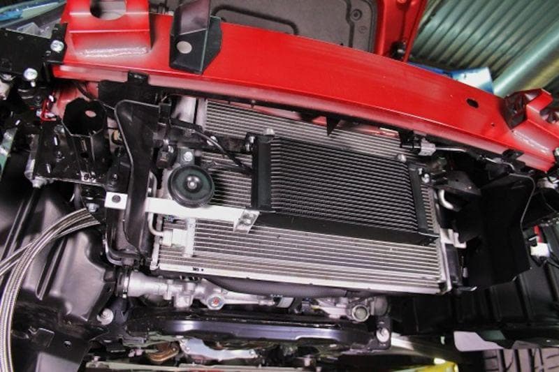 Mishimoto - Oil Coolers - Mishimoto 2016+ Mazda Miata Thermostatic Oil Cooler Kit - Silver - Anything Coyote