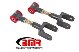 BMR Suspension - Control Arms - BMR 79-04 Fox Mustang Upper Control Arms On-Car Adj. (Polyurethane) - Black Hammertone - Anything Coyote