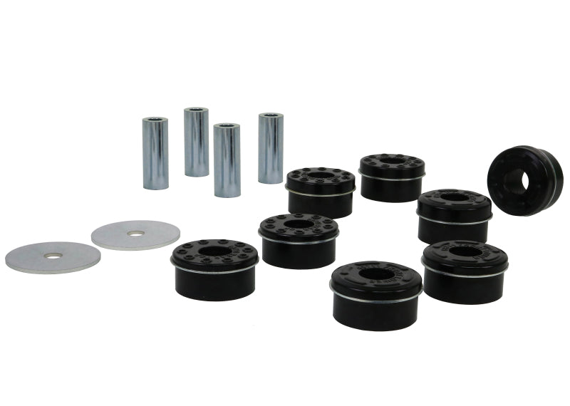 Whiteline - Bushing Kits - Whiteline Plus 14+ Ford Mustang GT500/S550 Crossmember Mount Bushing Kit - Anything Coyote