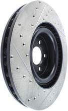 Load image into Gallery viewer, Stoptech - Brake Rotors - Slot &amp; Drilled - StopTech Slotted &amp; Drilled Sport Brake Rotor - 2015 Ford Mustang GT - Front Left - Anything Coyote