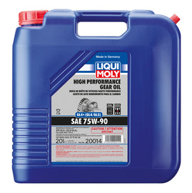 LIQUI MOLY - Gear Oils - LIQUI MOLY 20L High Performance Gear Oil (GL4+) SAE 75W-90 - Anything Coyote
