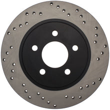 Load image into Gallery viewer, Stoptech - Brake Rotors - Drilled - StopTech 05-10 Ford Mustang V6/4.0L / GT V8/4.6L Cross Drilled Left Rear Rotor - Anything Coyote