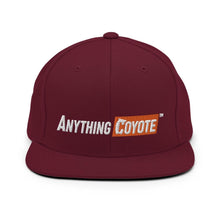 Load image into Gallery viewer, Anything Coyote - Hat - Anything Coyote Snapback Hat - Anything Coyote