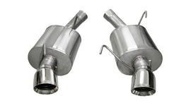 CORSA Performance - Axle Back - Corsa 05-10 Ford Mustang Shelby GT500 5.4L V8 Polished Sport Axle-Back Exhaust - Anything Coyote