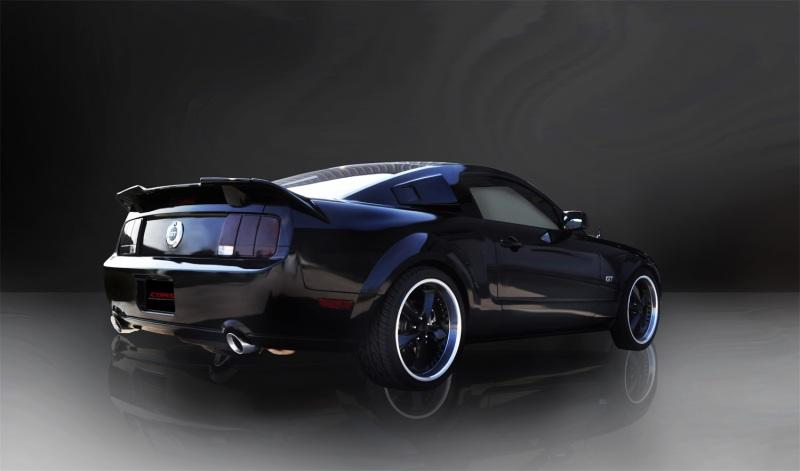 CORSA Performance - Axle Back - Corsa 05-10 Ford Mustang Shelby GT500 5.4L V8 Polished Xtreme Axle-Back Exhaust - Anything Coyote