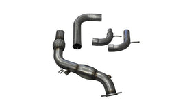CORSA Performance - Downpipes - Corsa 15-16 Ford Mustang 3in Downpipe with 200 Cell Catalytic Converter - Anything Coyote