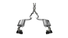 Load image into Gallery viewer, CORSA Performance - Catback - Corsa 15-16 Ford Mustang GT 5.0 3in Cat Back Exhaust Black Quad Tips (Sport) - Anything Coyote
