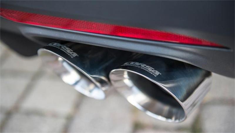 CORSA Performance - Tips - Corsa 15-16 Ford Mustang GT 5.0 Polish Quad Tips Kit - Anything Coyote
