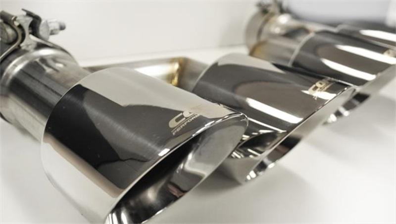 CORSA Performance - Tips - Corsa 15-16 Ford Mustang GT 5.0 Polish Quad Tips Kit - Anything Coyote
