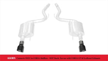 Load image into Gallery viewer, CORSA Performance - Tips - Corsa 15-17 Ford Mustang GT 3.0in Inlet / 4.5in Outlet Black PVD Tip Kit (For Corsa Exhaust Only) - Anything Coyote