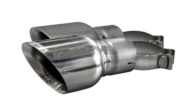 CORSA Performance - Tips - Corsa 15-17 Ford Mustang GT 3.0in Inlet / 4.5in Outlet Polished Tip Kit (For Corsa Exhaust Only) - Anything Coyote