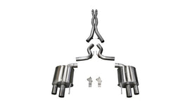 CORSA Performance - Catback - Corsa 16-17 Ford Mustang GT350 5.2L 3in Dual Rear Xtreme Cat-Back Exhaust (Removes Stock Actuator) - Anything Coyote