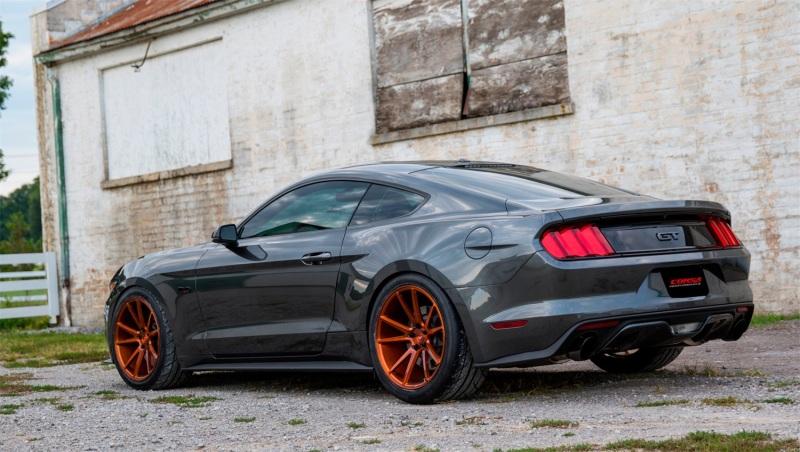 CORSA Performance - Axle Back - Corsa 2015 Ford Mustang GT 5.0 3in Axle Back Exhaust Black Dual Tips (Touring) - Anything Coyote