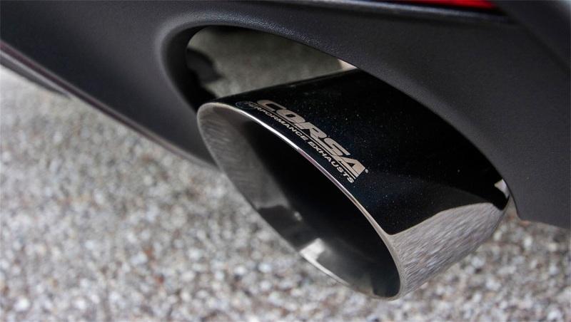 CORSA Performance - Catback - Corsa 2015 Ford Mustang GT 5.0 3in Cat Back Exhaust Polish Dual Tips (Sport) - Anything Coyote