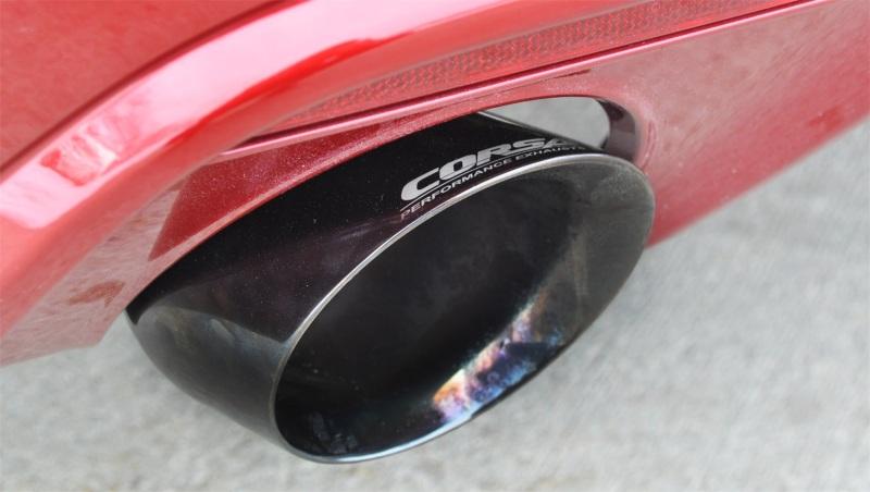 CORSA Performance - Catback - Corsa 2015 Ford Mustang GT Fastback 5.0 3in Xtreme Cat Back Exhaust w/ Dual  Black 4.5in Tips - Anything Coyote