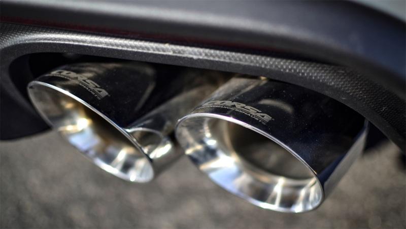 CORSA Performance - Axle Back - Corsa 2018+ Ford Mustang GT Fastback 5.0L 3in Sport Axle-Back Exhaust w/ 4in Polished Tips - Anything Coyote