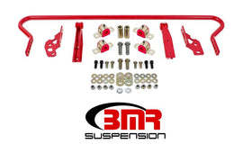 BMR Suspension - Sway Bars - BMR 11-14 S197 Mustang Rear Hollow 25mm Adj. Sway Bar Kit w/ Bushings - Red - Anything Coyote