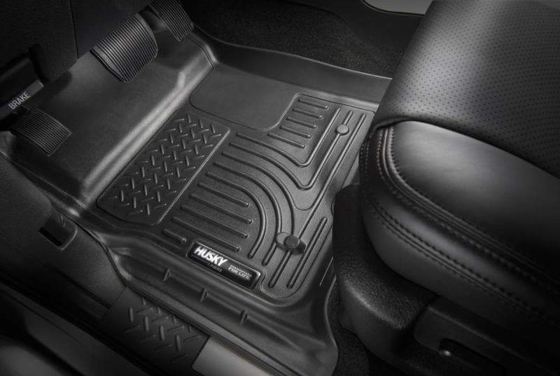 Husky Liners - Floor Mats - Rubber - Husky Liners 2015 Ford Mustang WeatherBeater Black Front & Second Seat Floor Liner - Anything Coyote
