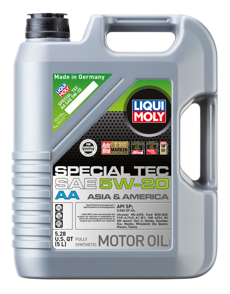 LIQUI MOLY - Motor Oils - LIQUI MOLY 5L Special Tec AA Motor Oil 5W-20 - Anything Coyote