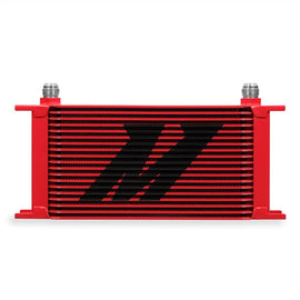 Mishimoto - Oil Coolers - Mishimoto Universal 19 Row Oil Cooler - Red - Anything Coyote