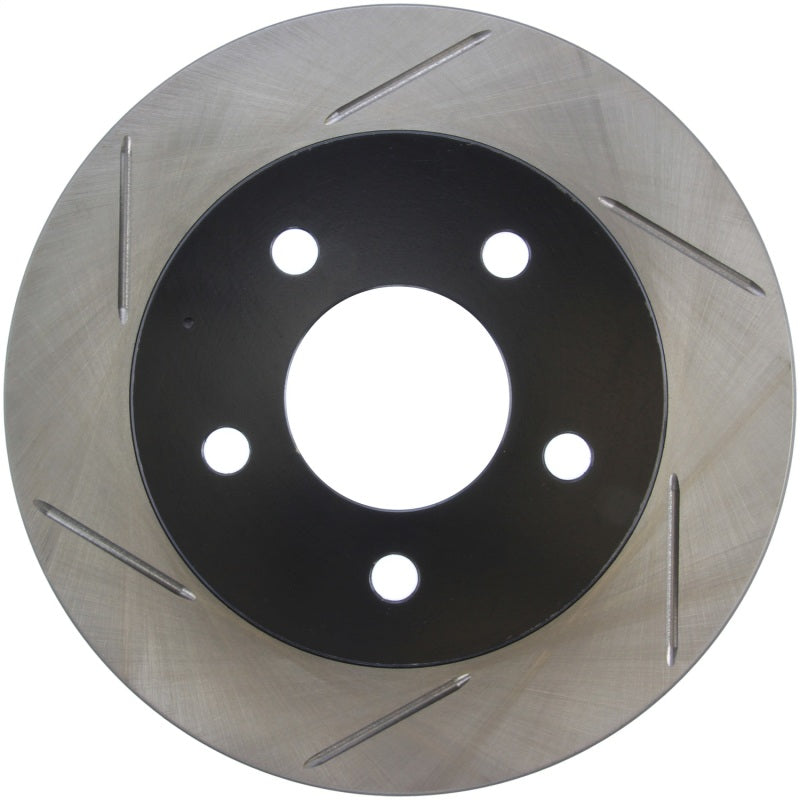 Stoptech - Brake Rotors - Slotted - StopTech Power Slot 94-02 Mustang (Excl Cobra) / 03-04 Mustang Base/GT Rear Right Slotted Rotor - Anything Coyote