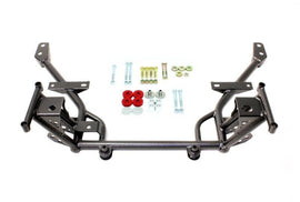 BMR Suspension - Crossmembers - BMR 05-14 S197 Mustang K-Member w/ STD. Motor Mounts and STD. Rack Mounts - Black Hammertone - Anything Coyote