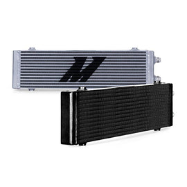 Mishimoto - Oil Coolers - Mishimoto Universal Large Bar and Plate Dual Pass Silver Oil Cooler - Anything Coyote
