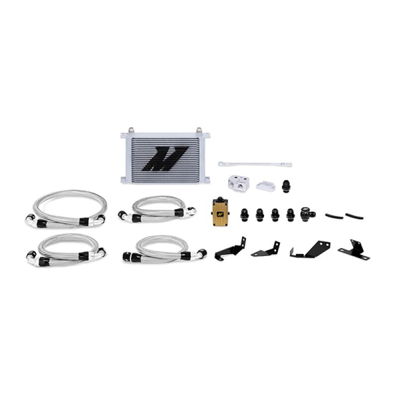 Mishimoto - Oil Coolers - Mishimoto 04-06 Pontiac GTO 5.7L/6.0L Thermostatic Oil Cooler Kit - Silver - Anything Coyote