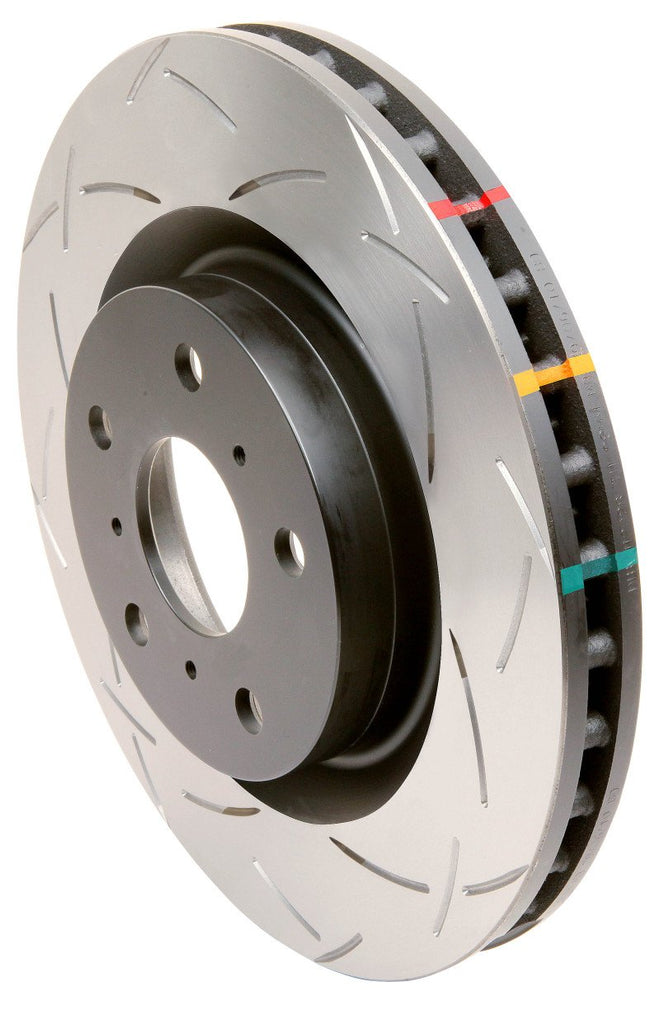 DBA - Brake Rotors - Slotted - DBA 05-13 Ford Mustang GT/V6 Rear Slotted 4000 Series Rotor - Anything Coyote