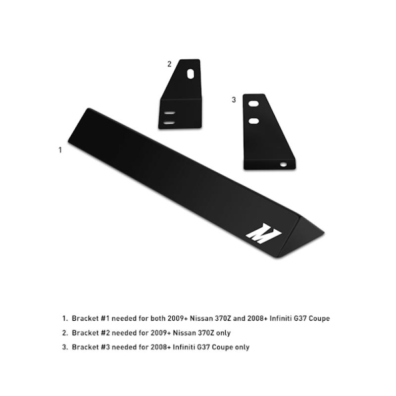 Mishimoto - Oil Coolers - Mishimoto 09+ Nissan 370Z / 08+ Infiniti G37 (Coupe Only) Oil Cooler Kit - Black - Anything Coyote