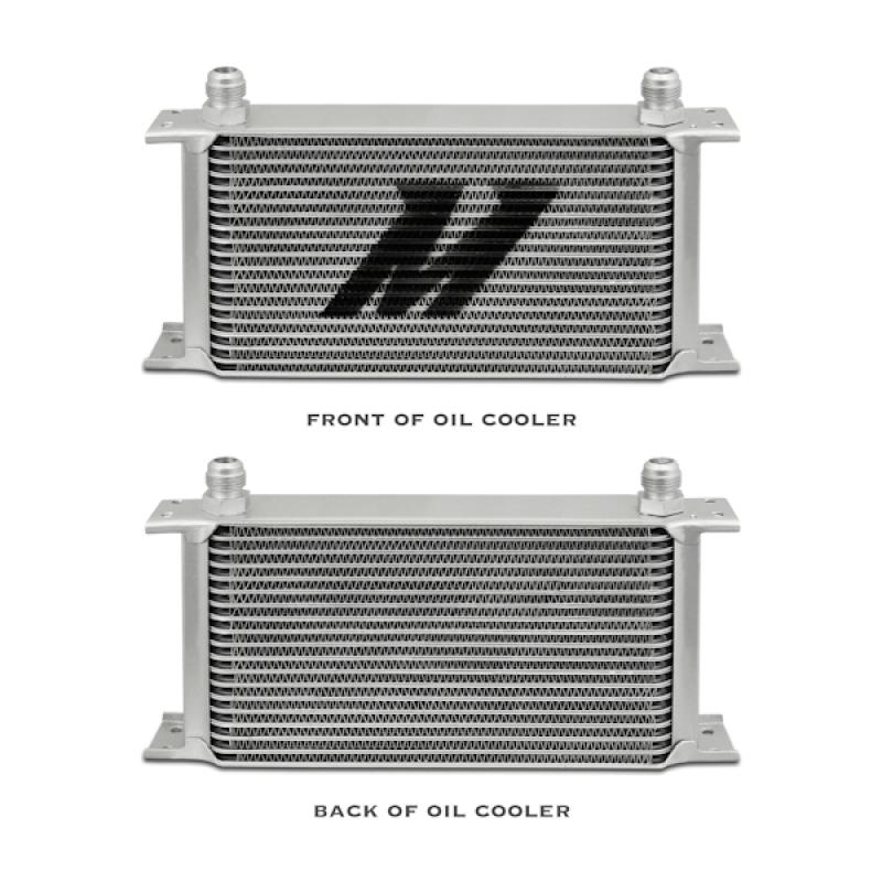 Mishimoto - Oil Coolers - Mishimoto Universal 19 Row Oil Cooler Kit - Anything Coyote